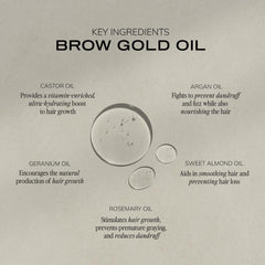 Brow Code GOLD favorece crecimiento suave para cejas más densas.