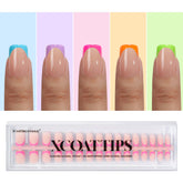 BTArtboxnails Frances Cortas Cuadradas, acabado limpio para cualquier ocasión