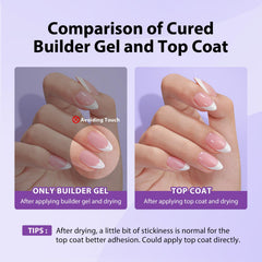 BTArtboxnails XCOATTIPS curado UV 45-60 segundos