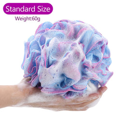 BTYMS esponja de baño 60 g, tamaño cómodo