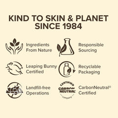 Relaja la piel con Burt's Bees loción de absorción rápida.