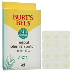 Burt's Bees parche herbal para mujeres, piel limpia tras la aplicación.