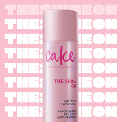 Cake Beauty The Shine On: aplicación uniforme para cabello suave y sin estática.