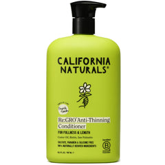 California Naturals Re:GRO Acondicionador botella: nutrición y suavidad para el cabello