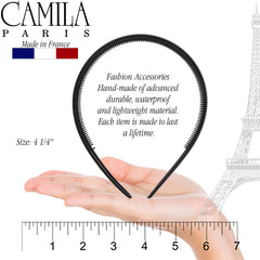 Banda Camila CP3011 sin deslizamiento para peinados estables