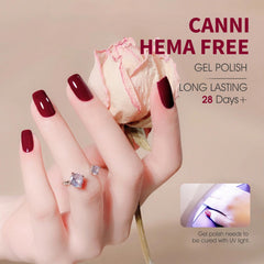 Esmalte gel CANNI aplicacion suave para manicuras en casa