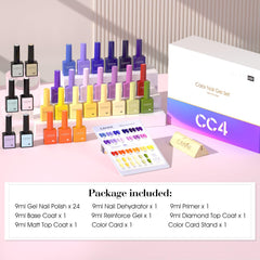 CANNI tono morado claro delineado para una manicura elegante.