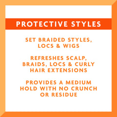 Conjunto Cantu de Angela: refresca trenzas y extensiones rizadas
