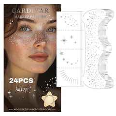 Cardiyar Glitter Freckles Oro: destellos brillantes para un look impactante.
