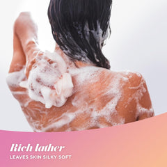 Caress piel suave tras el lavado gracias a la hidratación.