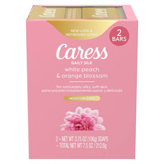 Caress Daily Silk: barra de jabón con espuma cremosa para una piel suave todo el día.