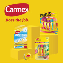 Carmex Classic en barra, protección SPF para labios al aire libre.