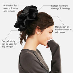 CEELGON gomita seda para todo tipo de cabello cómoda durante la noche
