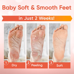 Aromas de lavanda de la CÉLOR Foot Peel Mask para relax.