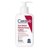 CeraVe Loción antiprurito con pramoxina en botella para alivio rápido