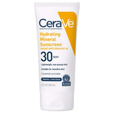 CeraVe protector solar mineral corporal SPF 30 en botella para uso diario.