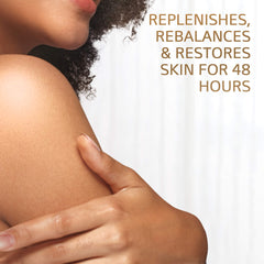 Textura de la crema Cetaphil Advanced Relief Lotion, suave y rica para piel seca.