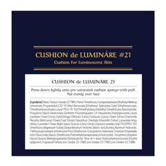 CHALLANS de PARIS Cushion LUMINÁRE adherencia micro-cremosa para precisión en retoques.