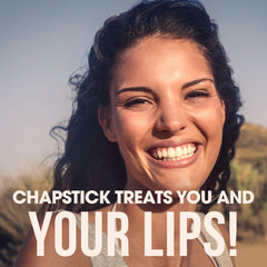 ChapStick Original en tubo, textura cremosa para labios secos.