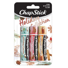 ChapStick edición limitada de Navidad 2017, paquete de 3 útil para regalos.