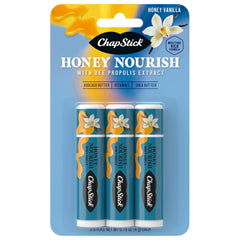 ChapStick Honey Nourish bálsamo labial en tubo para hidratación diaria.