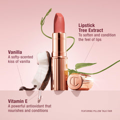 Charlotte Tilbury Matte Revolution: color rojo cinematográfico para un look llamativo