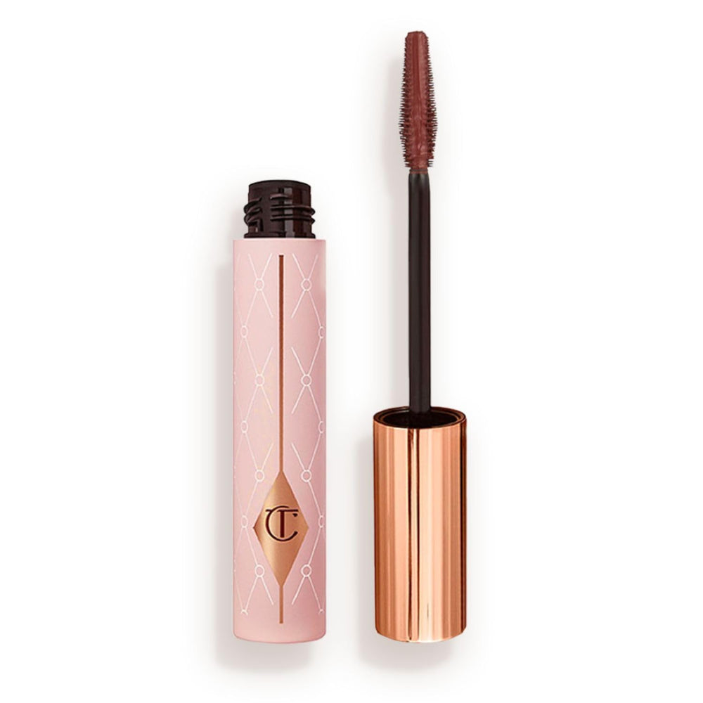 Charlotte Tilbury Pillow Talk Push Up: pestañas alargamiento 24h para mirada más amplia.