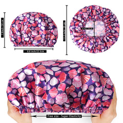 Conjunto CHFONG de 4 capuchas con diseños vivos para combinar