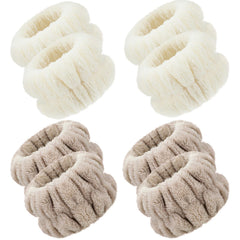 Pulseras absorbentes de Chuangdi en khaki para lavado de rostro evitan salpicaduras.