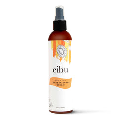 CIBU Curl + Coil, envase del spray sin enjuague para rizos definidos y brillantes.