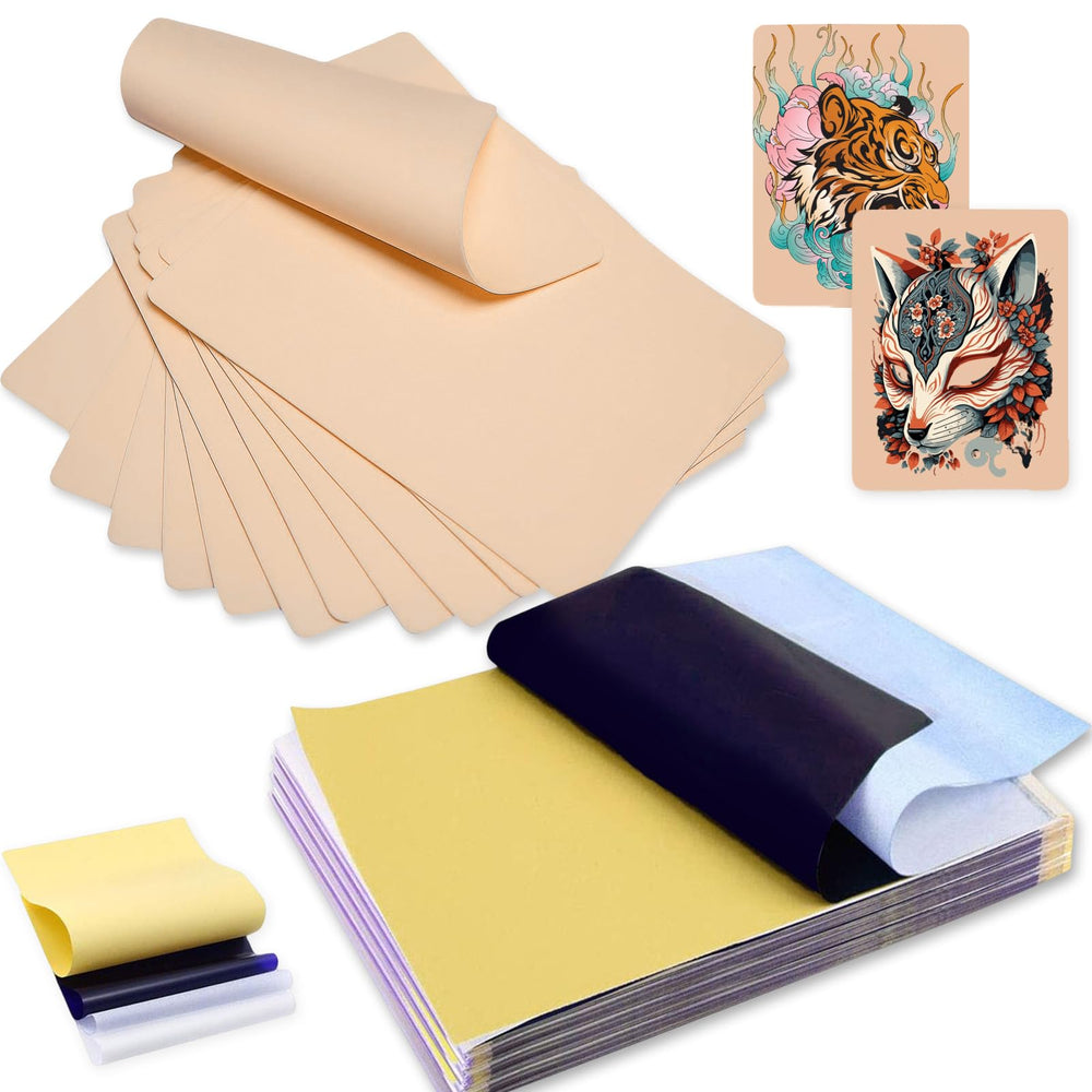 Papel de transferencia CINRA para tatuajes, ideal para practicar con alta calidad