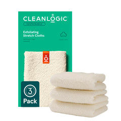Cleanlogic toalla exfoliante corporal, limpieza profunda para piel suave y fresca