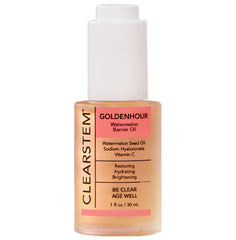 CLEARSTEM GOLDENHOUR botella hidratante para piel suave y radiante