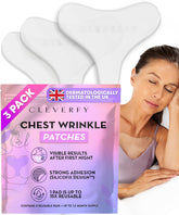 CLEVERFY parches de pecho para uso nocturno, suavizan líneas del escote