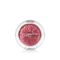 Clinique Cheek Pop Blush, aplicación en mejilla para color vibrante y duradero.