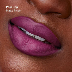 Clinique Pop barra de labios borgoña brillo para noche
