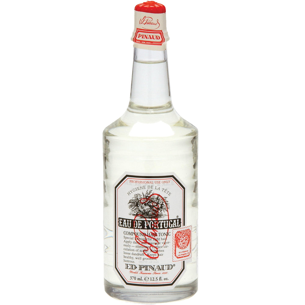 Clubman Eau de Portugal Tonico, frasco clásico para cuidado diario del cabello.