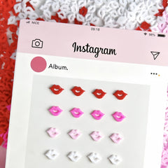 CnSybaris labios rosados, diseños variados para uñas elegantes.