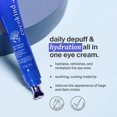 Cocokind Crema para ojos hidratación refrescante para la piel delicada