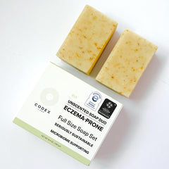 Codex Labs Jabón Eczema con aceite de oliva para limpieza suave y nutrición