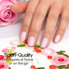 Color Street Blushing en Flushing, set de 16 franjas de doble punta para variedad