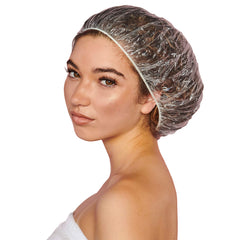 Colortrak Bouffant Cap con empaque de 100 unidades, práctico y desechable.