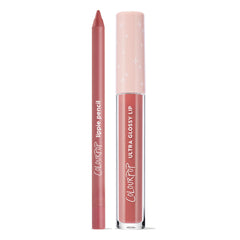 ColourPop Dream Duo Lapiz Cinco Estrellas mauve define los labios con precisión.