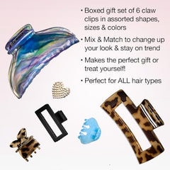 Pinza mariposa de Conair Scunci para estilo con agarre seguro