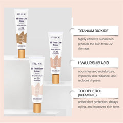 Conversionh BB Tinted Moisturizer SPF 30, botella visible, ofrece protección diaria y tono uniforme.