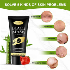 Coperalcool mascarilla carbón activado limpia profundamente poros y elimina impurezas.