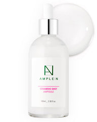 CORÉANA AMPLE:N Ceramide Shot Serum, botella para hidratación profunda en piel seca.