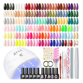 COSCELIA kit luz UV para manicura gel en casa
