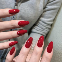 COSMOO Esmalte Rojo Secado rápido para manicura sin esperas.