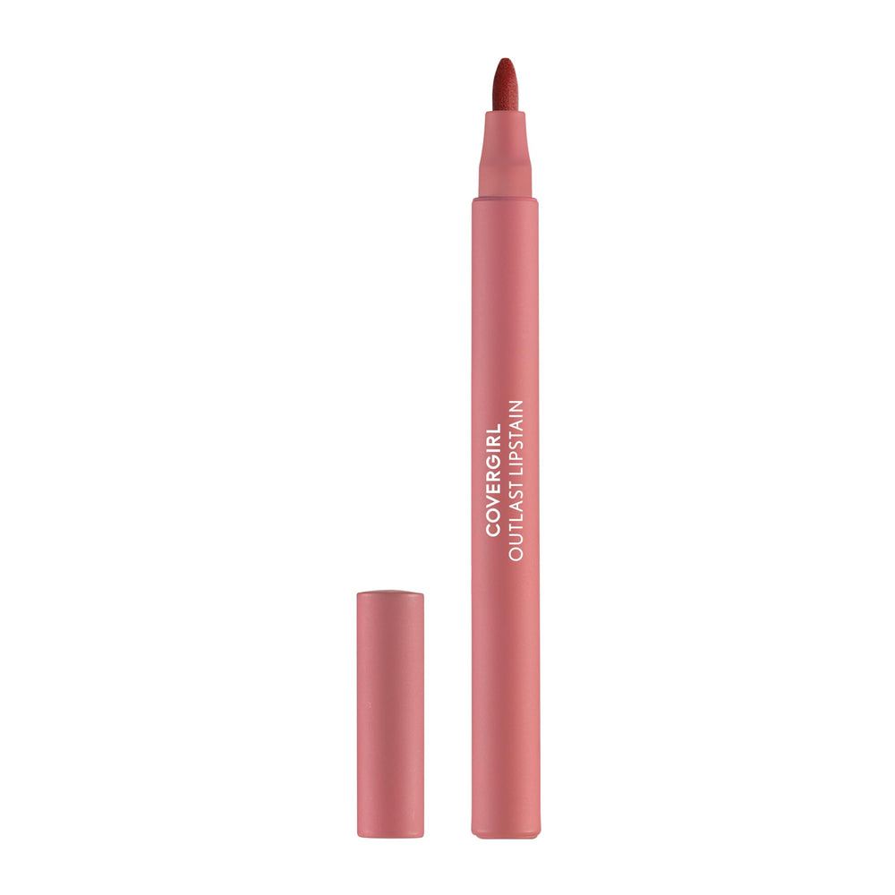 COVERGIRL Outlast tinte labial, aplicación precisa para color intenso y acabado satinado.